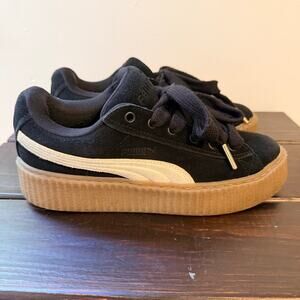 Fenty x Puma Creeper Phatty Black Warm White Women's Size 9